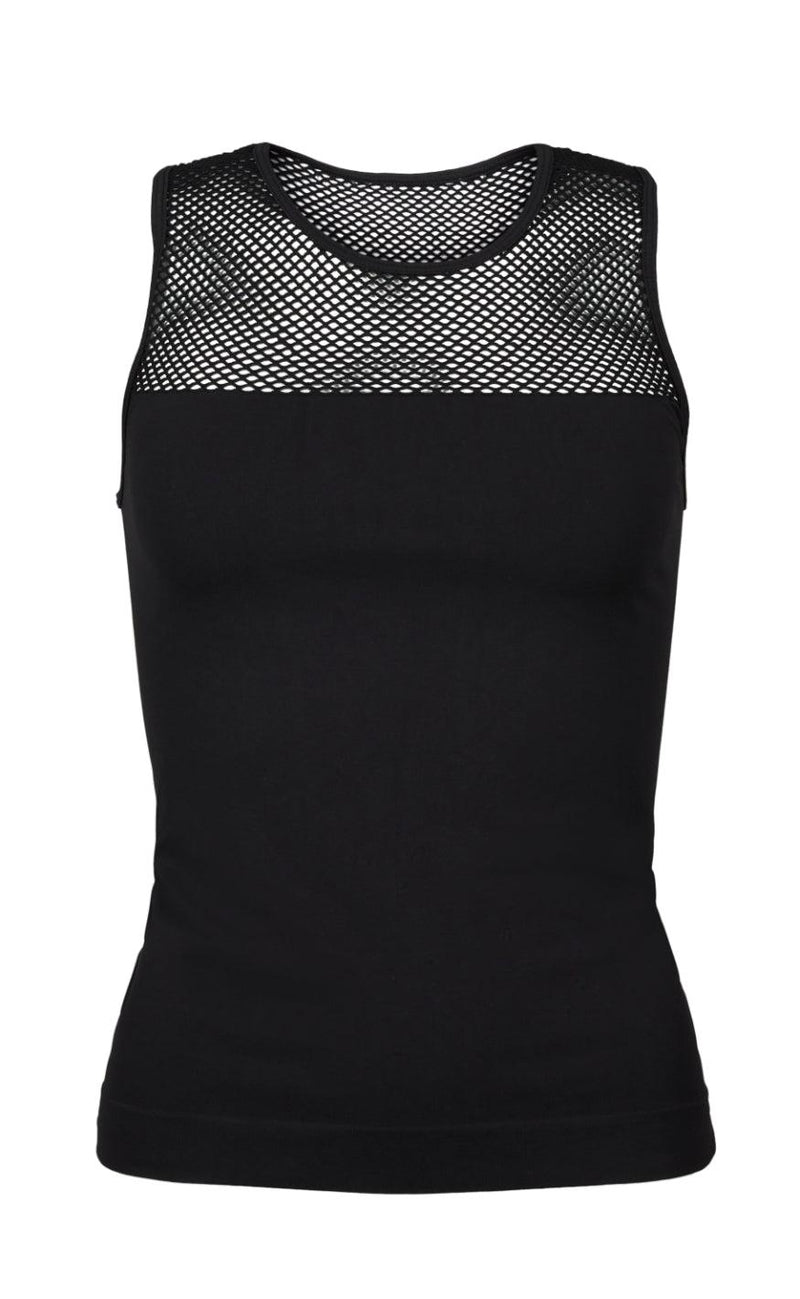 Tim & Simonsen Top - Mesh - Black