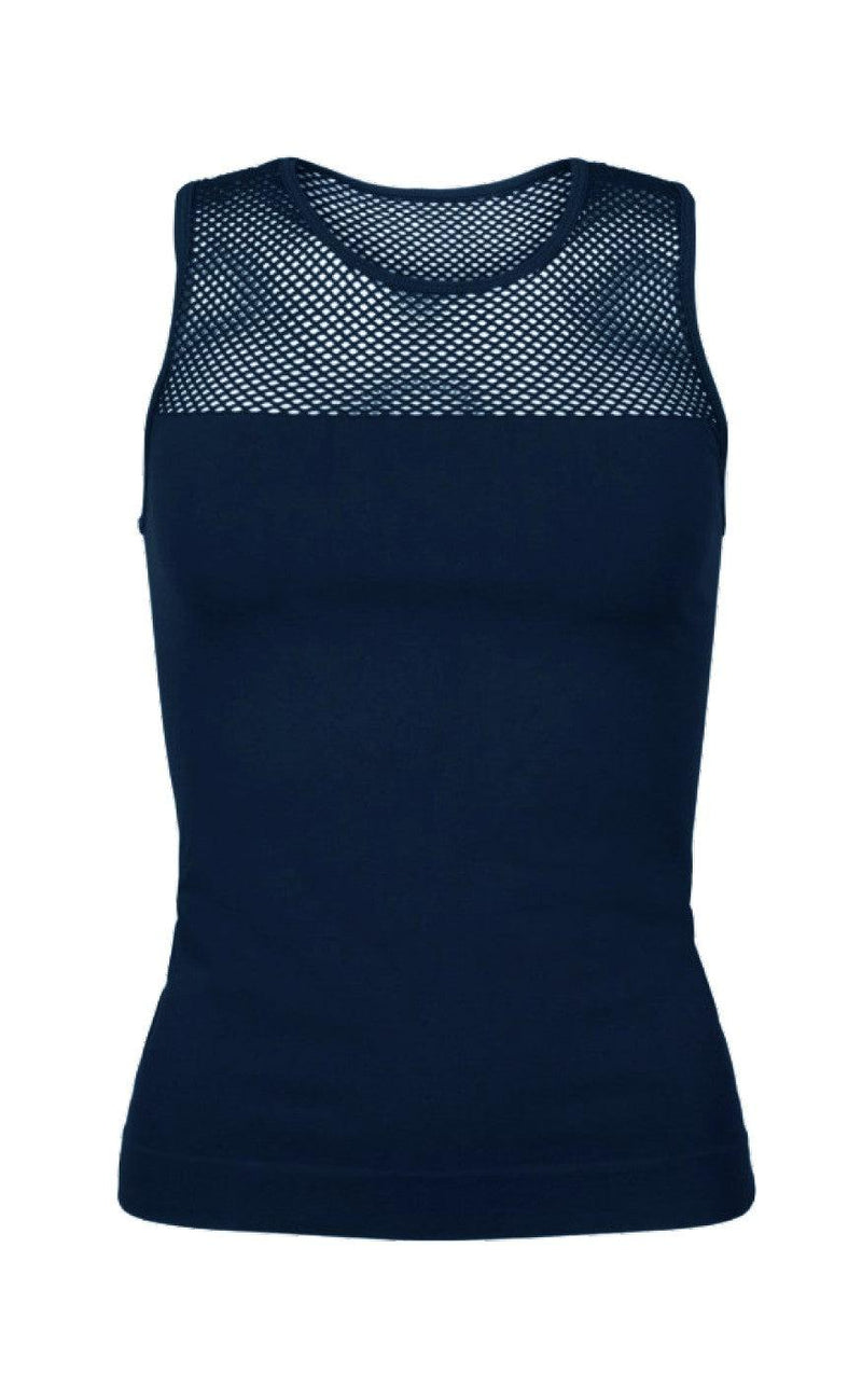 Tim & Simonsen Top - Mesh - Marine