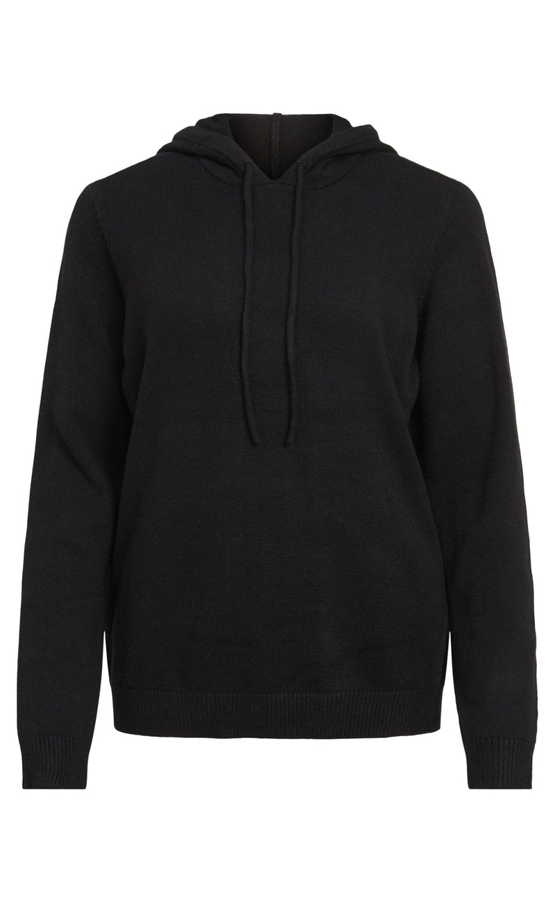 VILA Hoodie - Ril - Black
