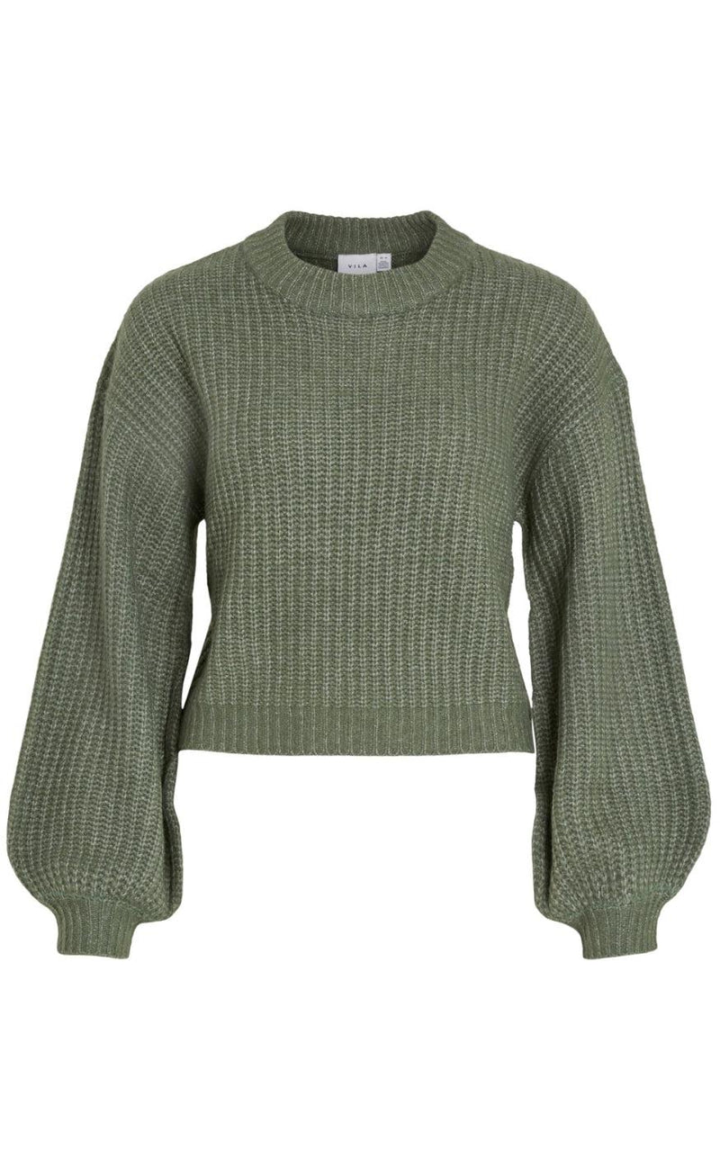 VILA Sweater - Felo - Laurel Wreath