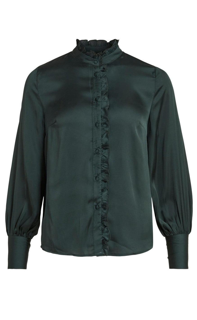 VILA T-shirt - Cajsa - Darkest Spruce