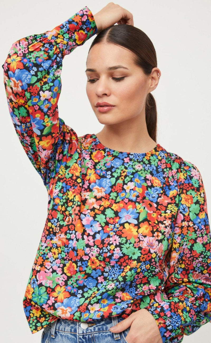 VILA Top - Cilla - Black