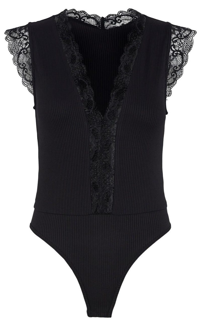 YAS Bodystocking - Blax - Black