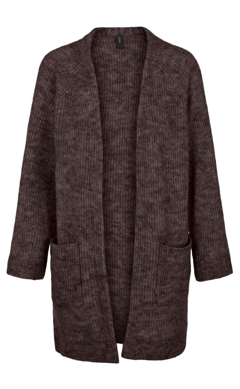 YAS Cardigan - Alva - Seal Brown