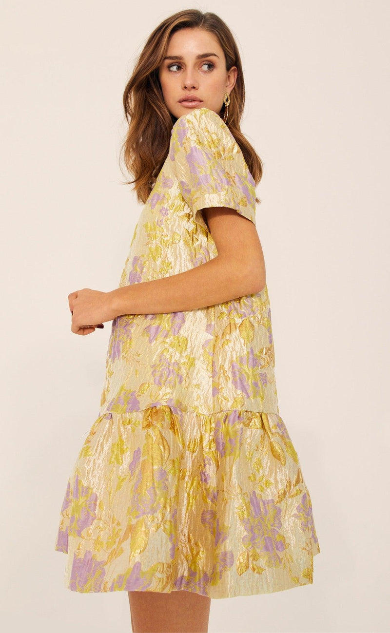 YAS JAPANA DRESS ORCHID BOUQUET