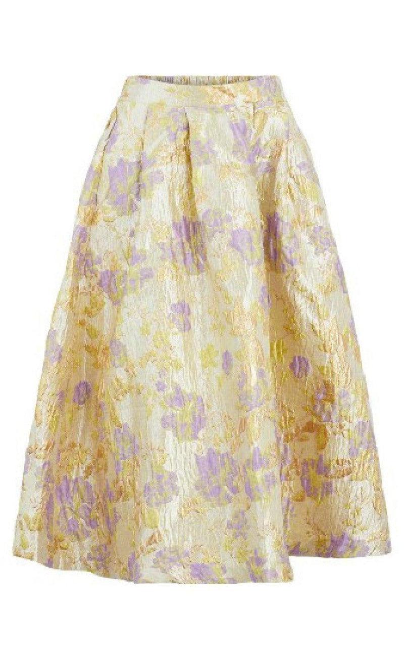 YAS JAPANA SKIRT ORCHID BOUQUET