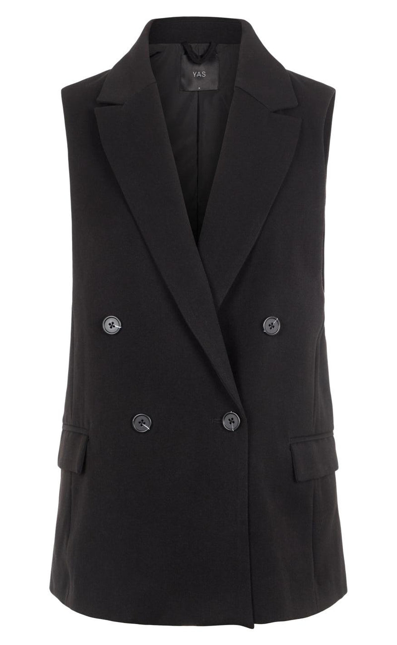 YAS Vest - Elena - Black