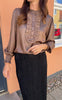 Say INA Copenhagen Skjorte - Cami - Brown Metallic
