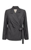 Freequent Jakke - Vika - Dark Grey Melange
