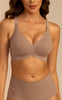 FemiFemme BH - SoftScallop Full Coverage Bøjlefri - Soft Mocha