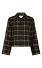 Neo Noir Skjorte - Jaylin Flannel Check - Dark Brown