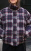 Cras Jakke - Valencia Puffer - Bordeaux Check