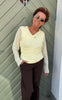 Luxzuz T-shirt - Thora - Pastel Yellow