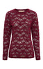 Marta Du Chateau Bluse - Primula - Bordeaux