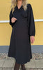 Say INA Copenhagen Kjole - Catja Wrap - Black