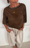 Marta Du Chateau Bluse - Rowan - Moro