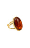 Smykkeli Copenhagen Ring - Alba - Brown / Gold Colour