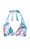 Unica Copenhagen Bikini Overdel - Cami - White Tropical