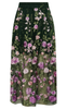 A-View Nederdel - Fuschia - Dark Brown