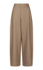 Neo Noir Bukser - Essiall Pinstripe - Taupe