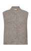 Freequent Vest - Grslulu - Desert Taupe Melange