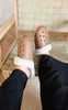 Crocs Træsko - Classic Fuzz Scuff - Sepia