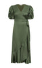 A-View Kjole - Sinda - Dark Green