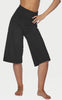 Neo Noir Bukser - Lauri Wide Capri - Black
