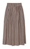 Lollys Laundry Nederdel - Akane Midi - Beige