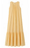 Luxzuz Kjole - Veinta - Soft Yellow