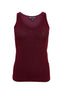 Black Colour Top - Faye Lurex - Plum