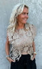 Tim og Simonsen Top - Yrsa Lace - Coffee