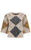 ONLY Strik - Noeme SS - Oatmeal Argyle/DGM/Breen/Bracken/Mel