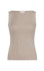 Neo Noir Top - Talia Glitter Knit - Sand