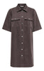 ONLY Kjole - Belle-Silla - Seal Brown