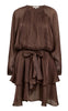A-View Kjole - Ovena - Dark Brown
