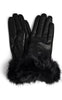 Depeche Handsker - Fur - Black