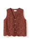 Noella Vest - Maite - Terracotta