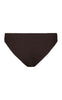 Neo Noir Bikini Underdel - Skin Sand Crepe - Dark Brown