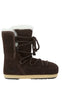 Moon Boot Støvler - EVX Boot Suede/Shearling - Dark Brown