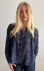 Continue Bluse - Minna - Navy Blue