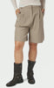 Neo Noir Shorts - Nika Structure - Dark Taupe