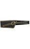 Tim & Simonsen Bælte - Elle Wide Stud - Black/Gold