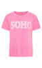 Marta Du Chateau T-shirt - Belina - Pink Fluo