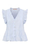 Marta Du Chateau Top - Emira - Cielo
