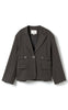 Noella Blazer - Marcie - Brown Herringbone