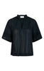 Neo Noir Bluse - Siama S Voile - Navy