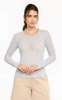 Liberté T-shirt - Mesh Dot LS - Light Blue