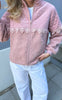 Culture Jakke - Lenia Catina Teddy - Pale Mauve