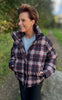 Cras Jakke - Valencia Puffer - Bordeaux Check